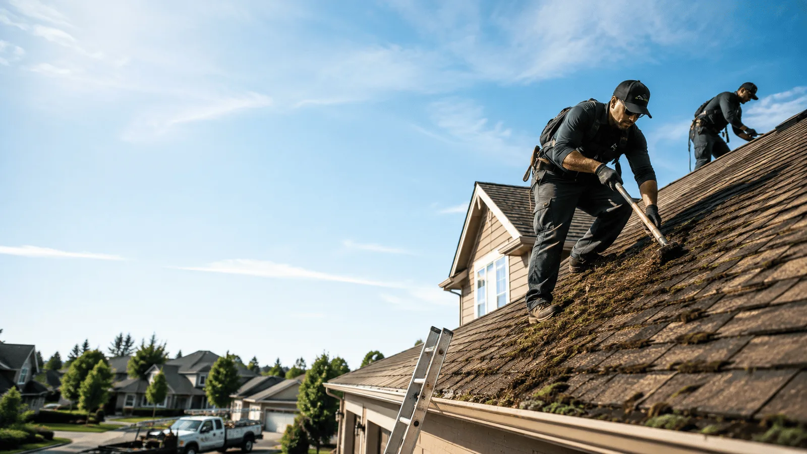 Roof Moss Removal in Sunbury, NC near me